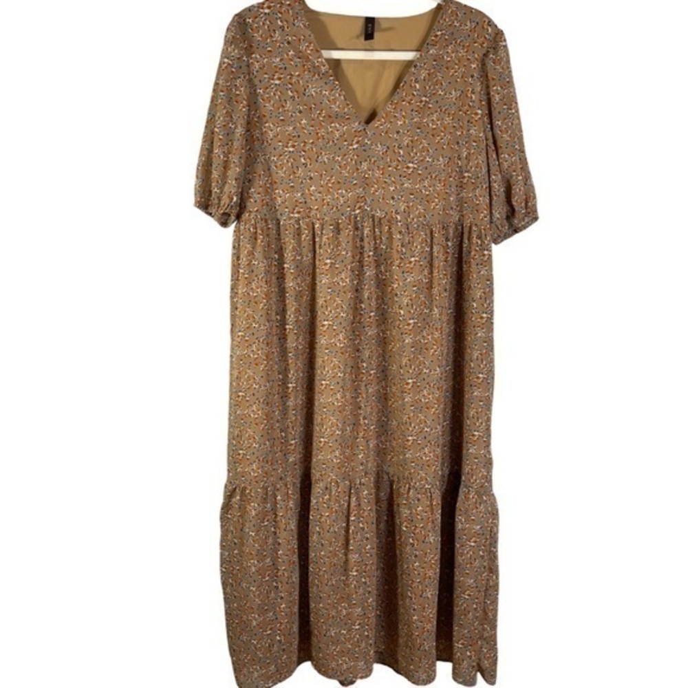 Y.A.S Floral Print Maxi Dress Size S Petite
